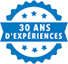 30 ans d'expériences